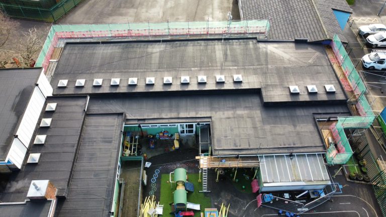 Roof Refurbishment Works To Micklehurst Primary School, Manchester