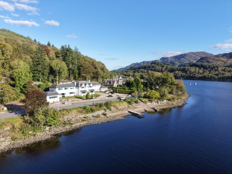 Well-Established, Attractive 12 Bedroom Hotel Overlooking Loch Earn – FOR SALE