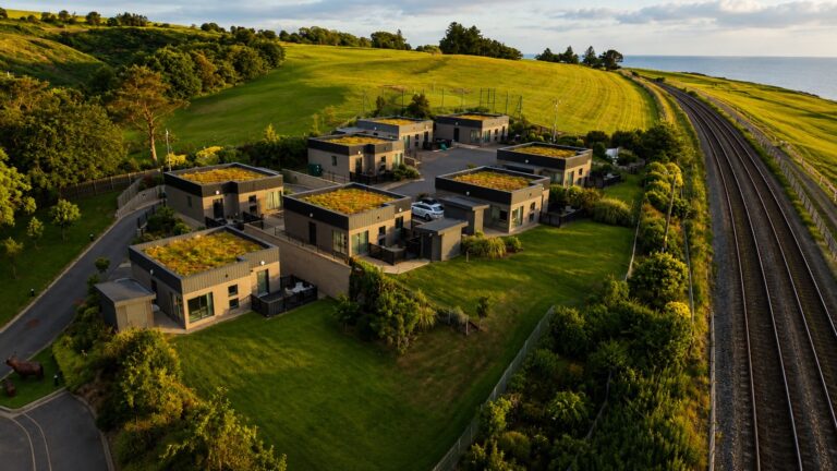 8 Exceptionally Well Built, Luxury Lodges in a Picturesque Setting – For Sale